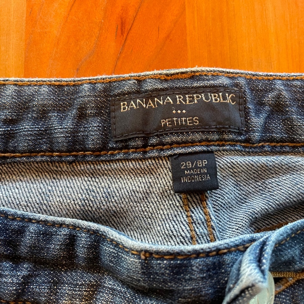Banana Republic - boot cut jeans - 29/8Petite - Picture 4 of 4